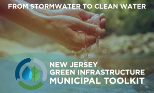 Green Infrastructure Municipal Toolkit logo and tagline: from stormwater to clean water