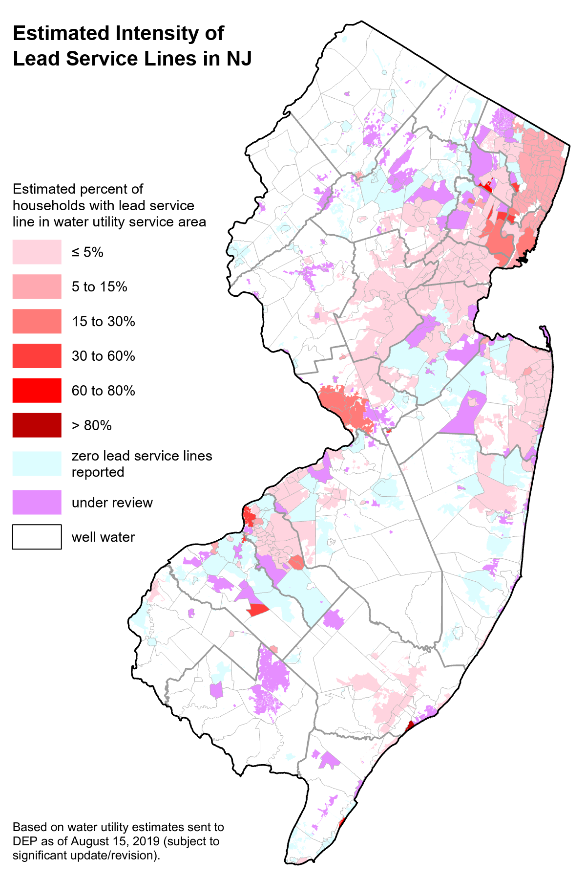 New Jersey Future Releases Map of Lead Service Lines in New Jersey ...