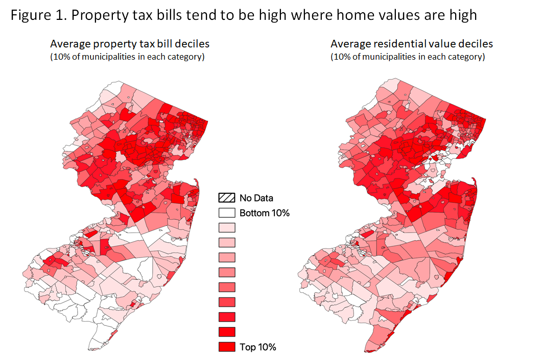 Where Do New Jersey’s Property Tax Bills Hit the Hardest? New Jersey